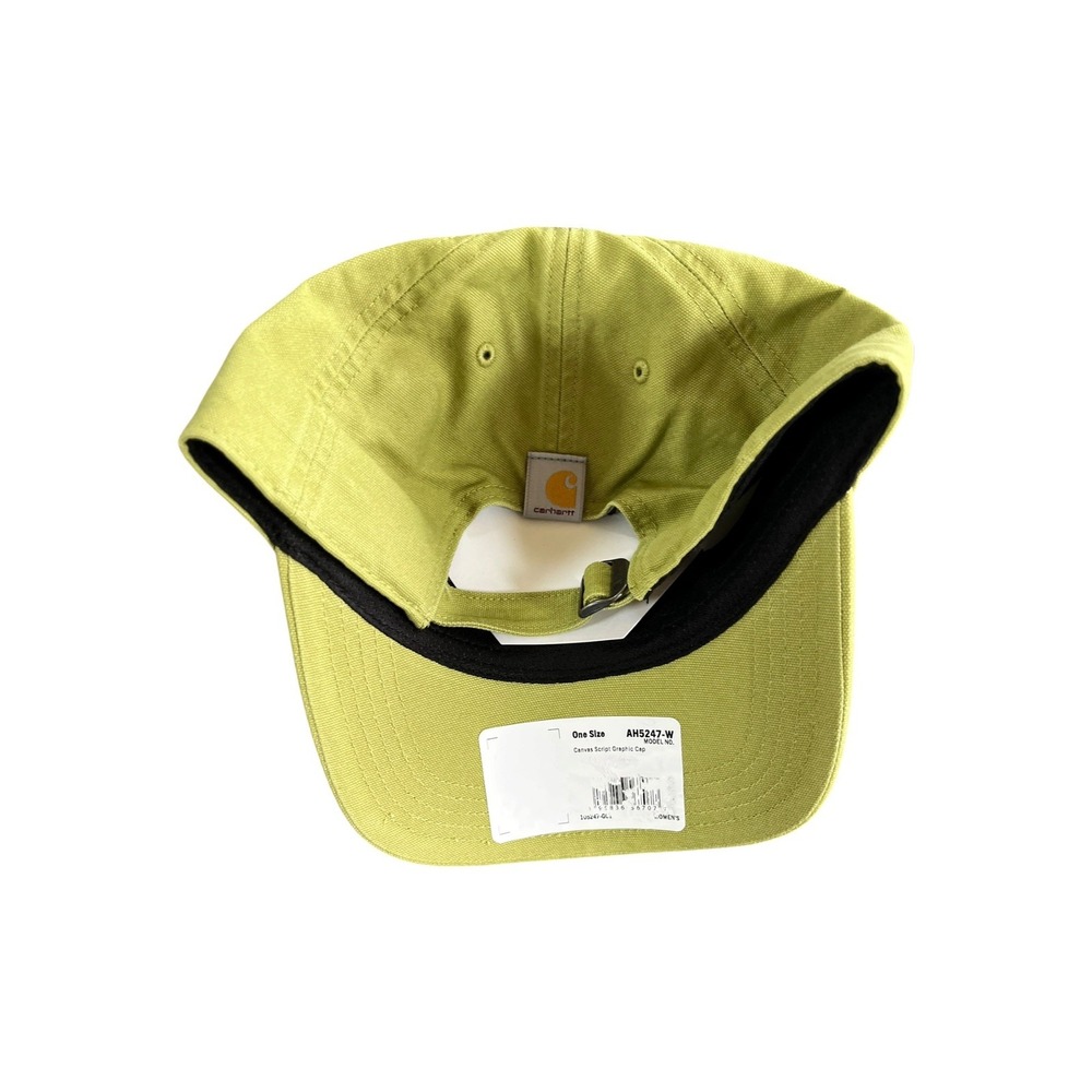 Carhartt Men's Green Baseball Cap, One Size, Moisture Wicking, Solid - Picture 2 of 2